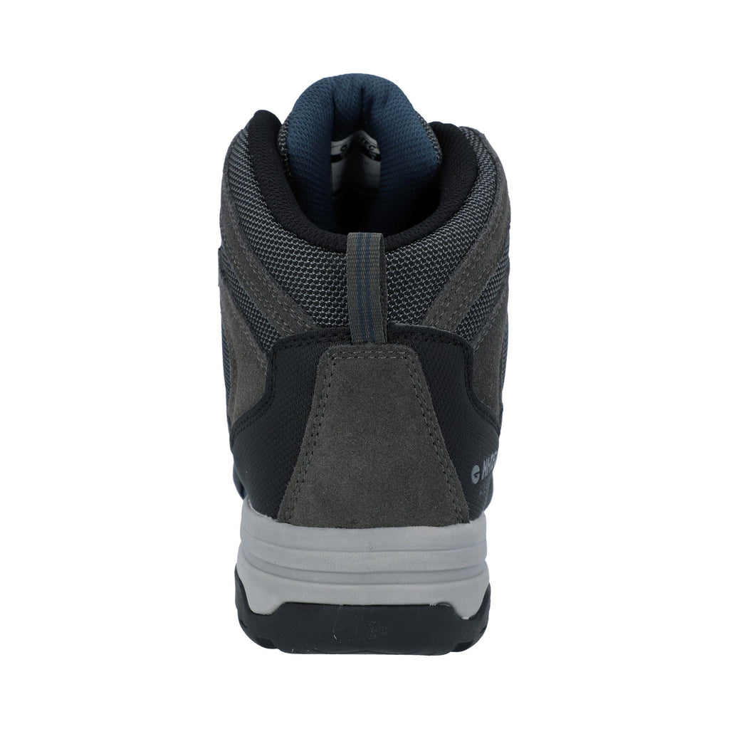 Hi-Tec Storm Wide Mens Boot - Charcoal/Grey/Majolica Blue - Image 2