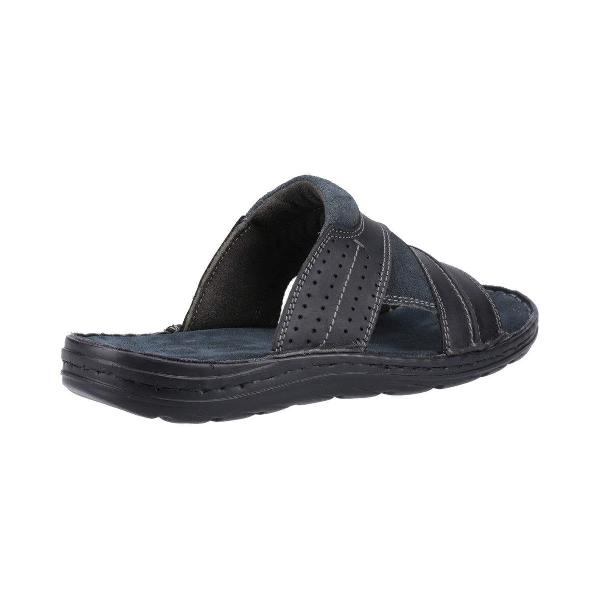 Hush Puppies Archer Mens Mule Sandal - Black - Image 2