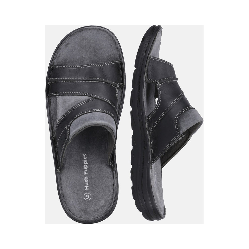 Hush Puppies Archer Mens Mule Sandal - Black - Image 6