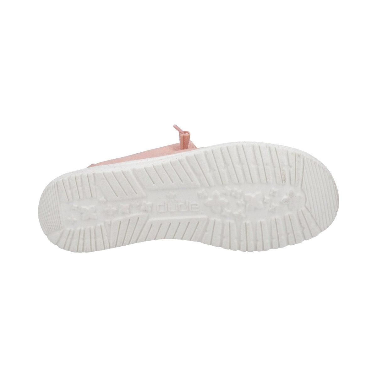HEYDUDE Wendy Womens Canvas Shoe - Pink - Image 3