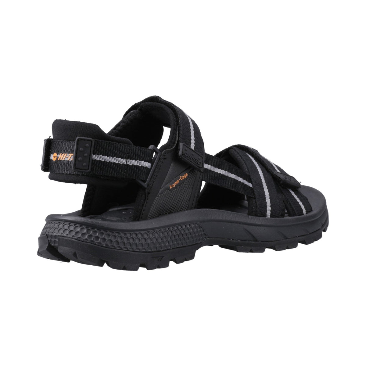 Hi-Tec Sierra Mens Sandal - Black/Grey/Orange - Image 2