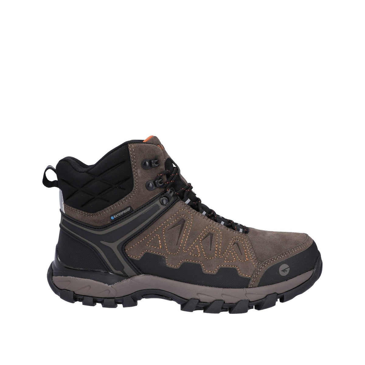 Hi-Tec V-Lite Explorer WP Mens Hiking Boots - Chestnut/Orange - Image 4