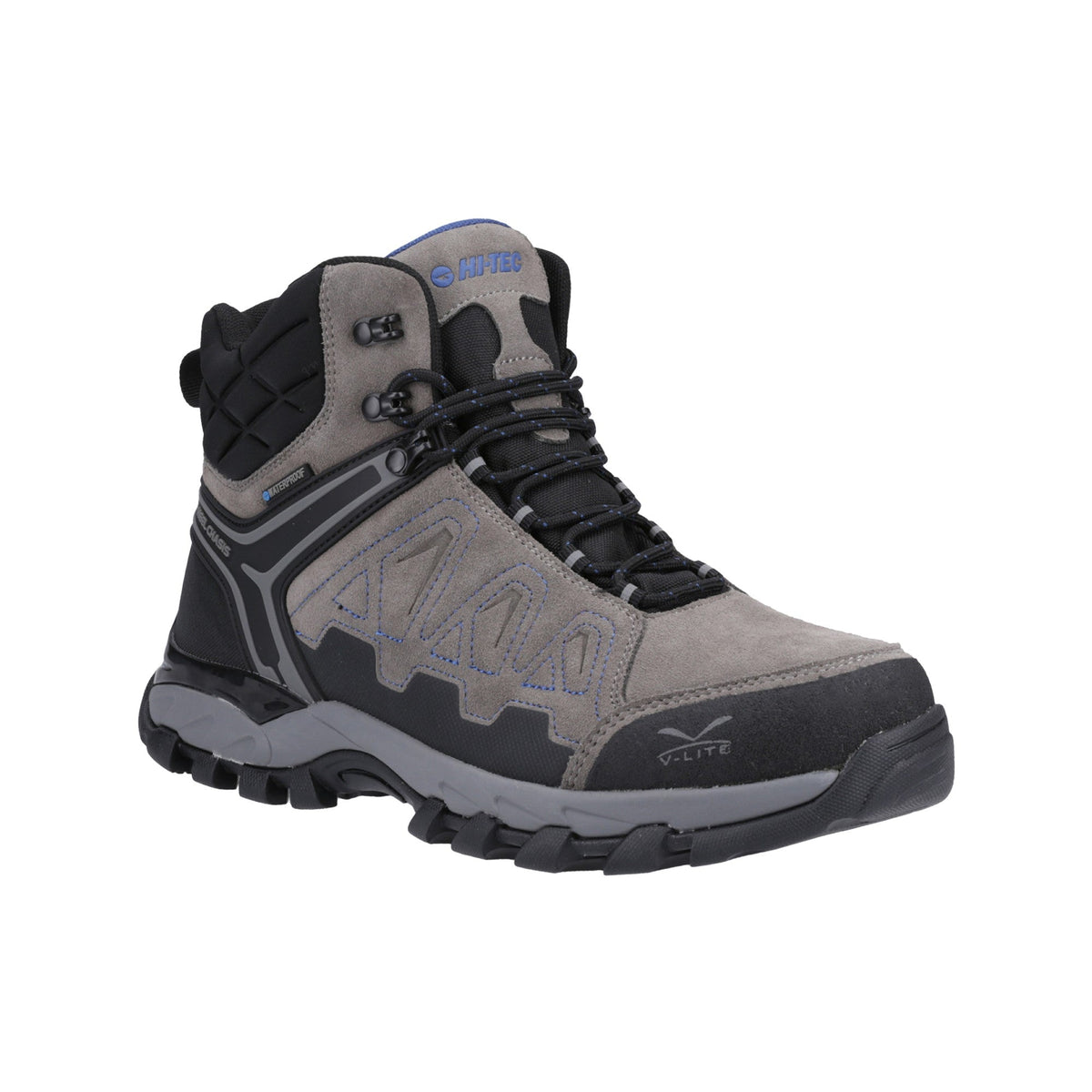 Hi-Tec V-Lite Explorer WP Womens Hiking Boots - Grey/Fuchsia - Image 5