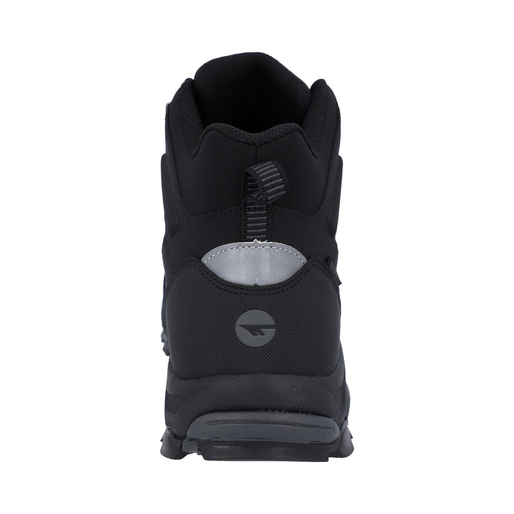 Hi-Tec Jackdaw Mid Mens Waterproof Boots - Black/Carbon Grey - Image 2