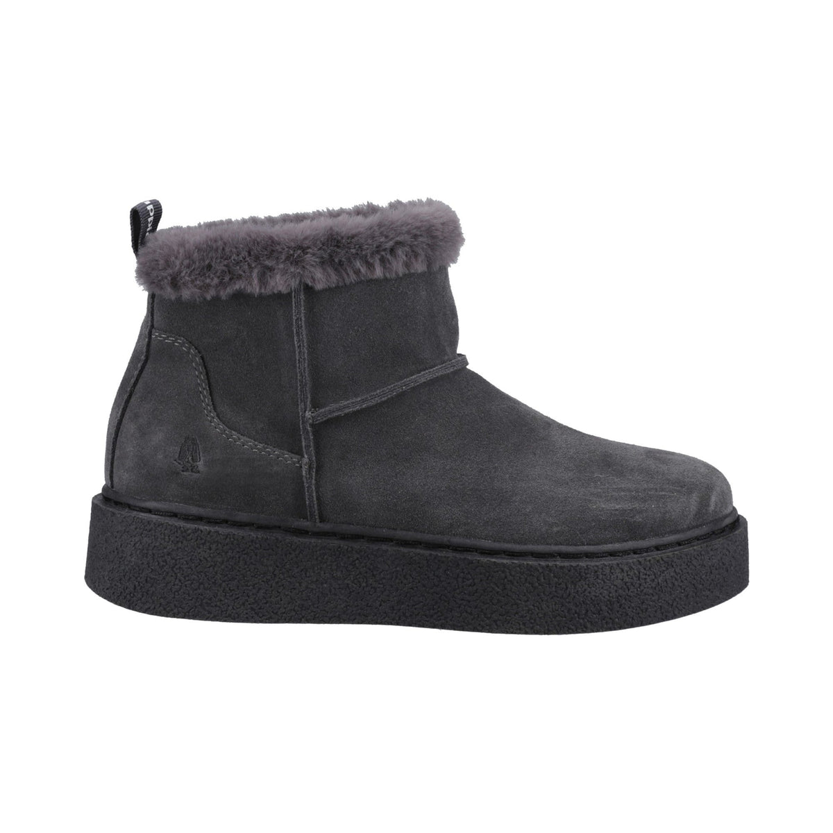 Hush Puppies Becca Ankle Boots Womens - Charcoal - Image 4