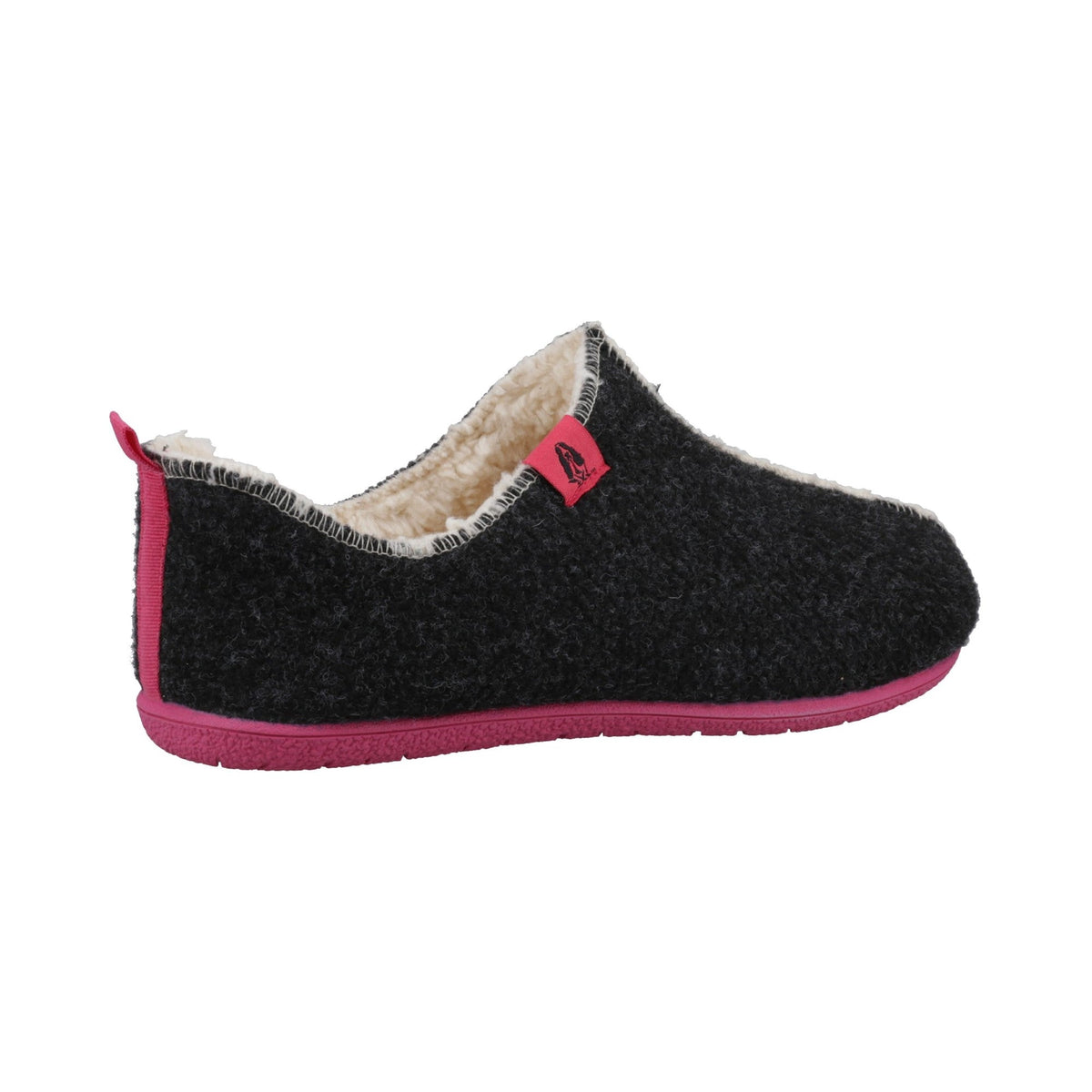 Hush Puppies Good Slippers Womens - Charcoal - Image 2