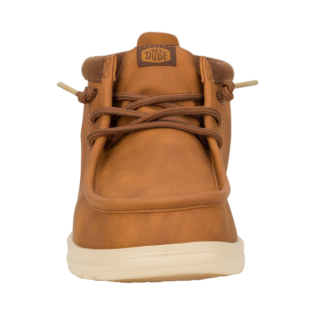 HEYDUDE Wally Mid GripR Classic Mens Boots - Cognac/Tan - Image 5
