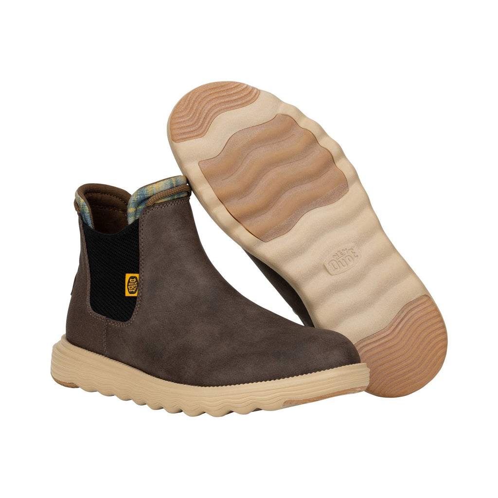 HEYDUDE Branson Classic Mens Boots - Desert Brown - Image 3