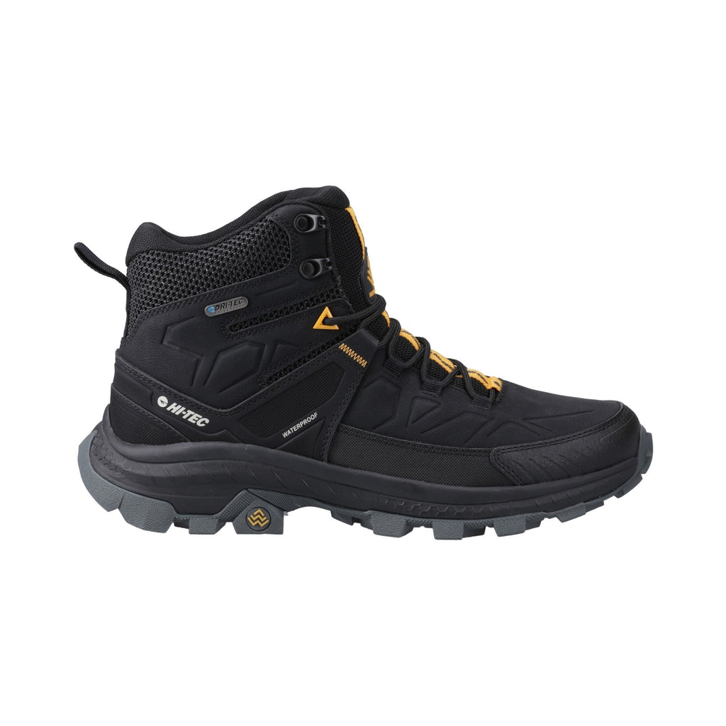 Hi-Tec Rainier Mens Hiking Boots - Black - Image 4