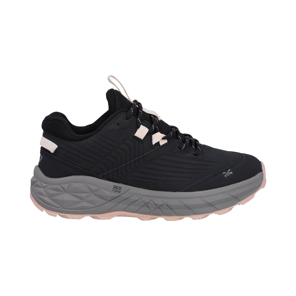 Hi-Tec Fuse Trek Womens Hiking Shoe - Black/Steeple Grey/Cameo Rose - Image 5