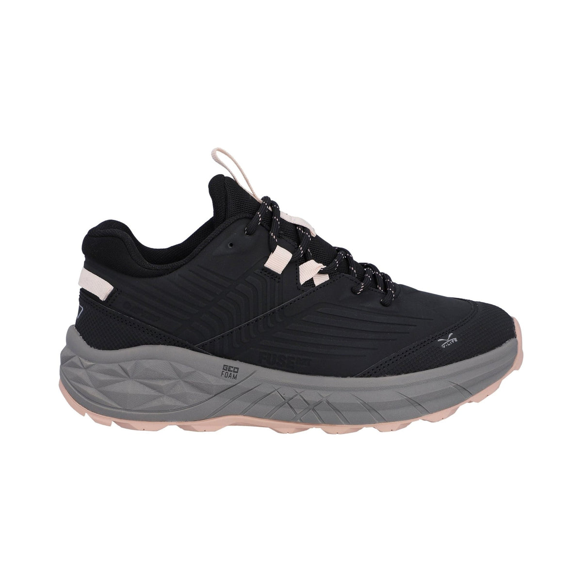 Hi-Tec Fuse Trek Womens Hiking Shoe - Black/Steeple Grey/Cameo Rose - Image 5