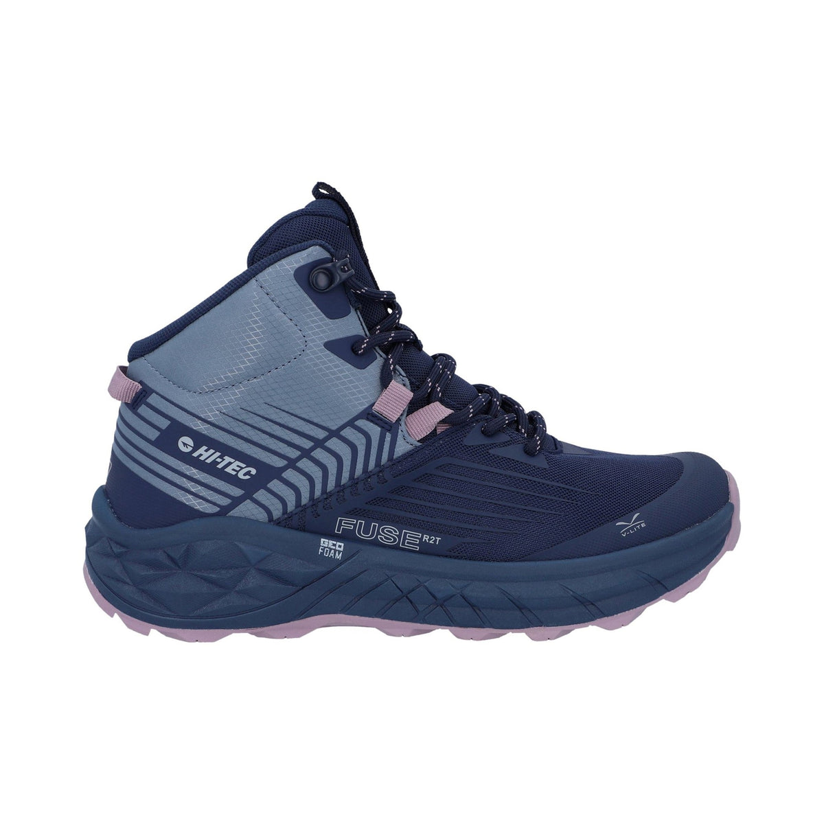Hi-Tec Fuse Trail Mid Womens Boots - Flintstone - Image 5