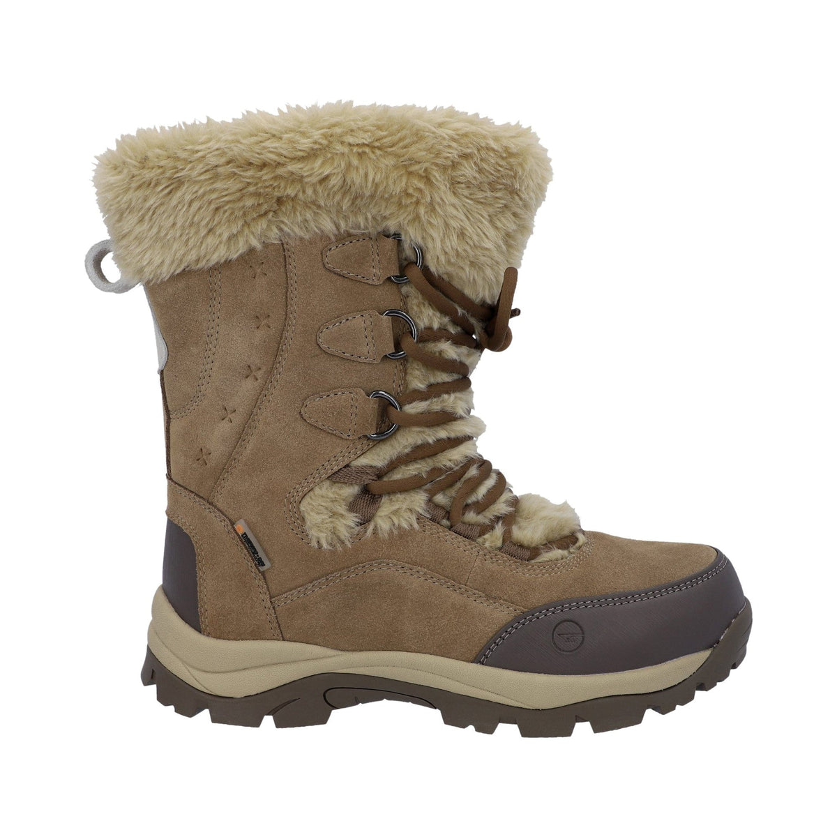 Hi-Tec Mortiz 200 Womens Hiking Boots - Light Brown - Image 5