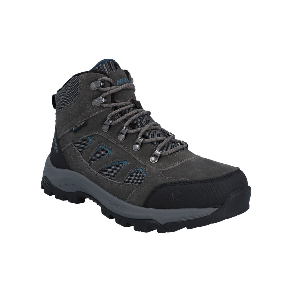 Hi-Tec Bandera Expedition WP Hiker Mens Boots - Dark Gull Grey/Harbour Mist - Image 6