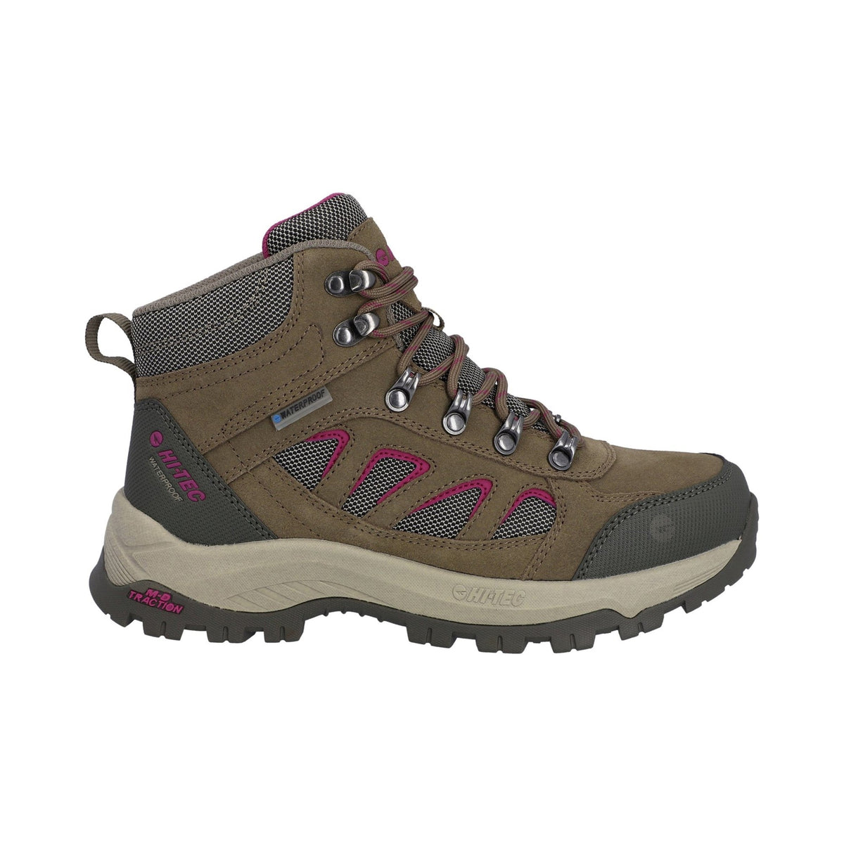 Hi-Tec Bandera Expedition WP Womens Boots - Olive - Image 5
