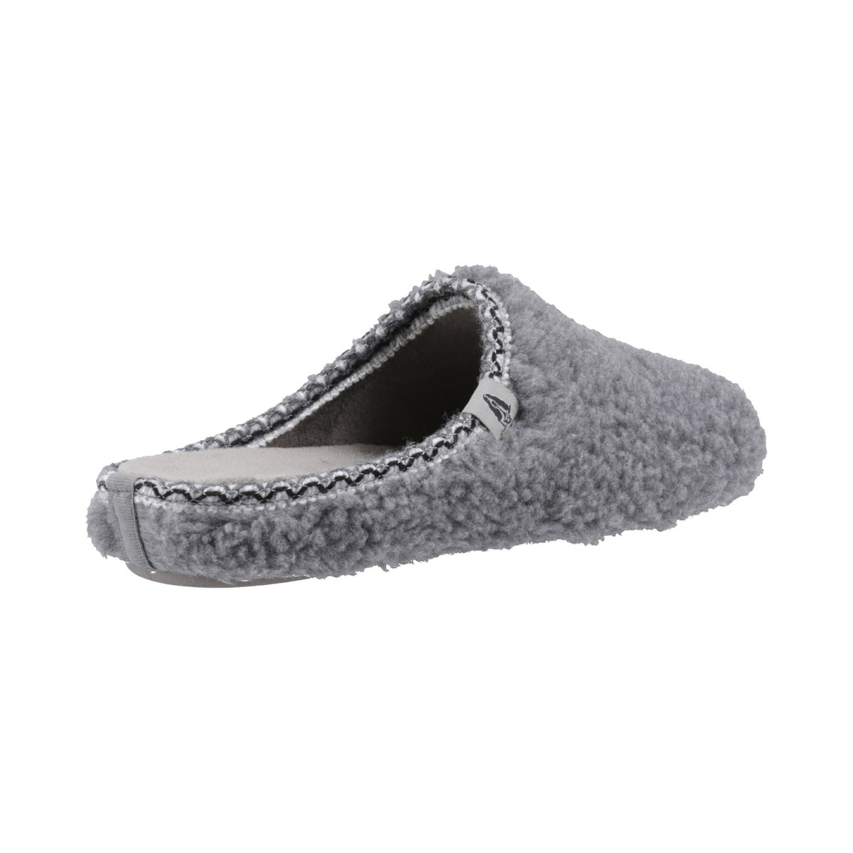 Hush Puppies Good Slipper Teddy Mule Womens - Grey - Image 2