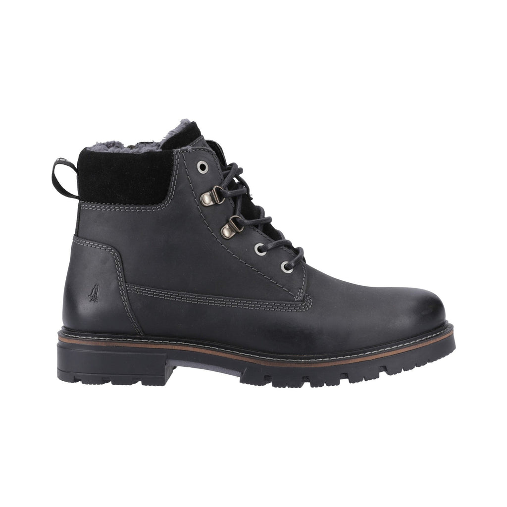 Hush Puppies Pier Shearling Lace Boot Mens - Black - Image 4