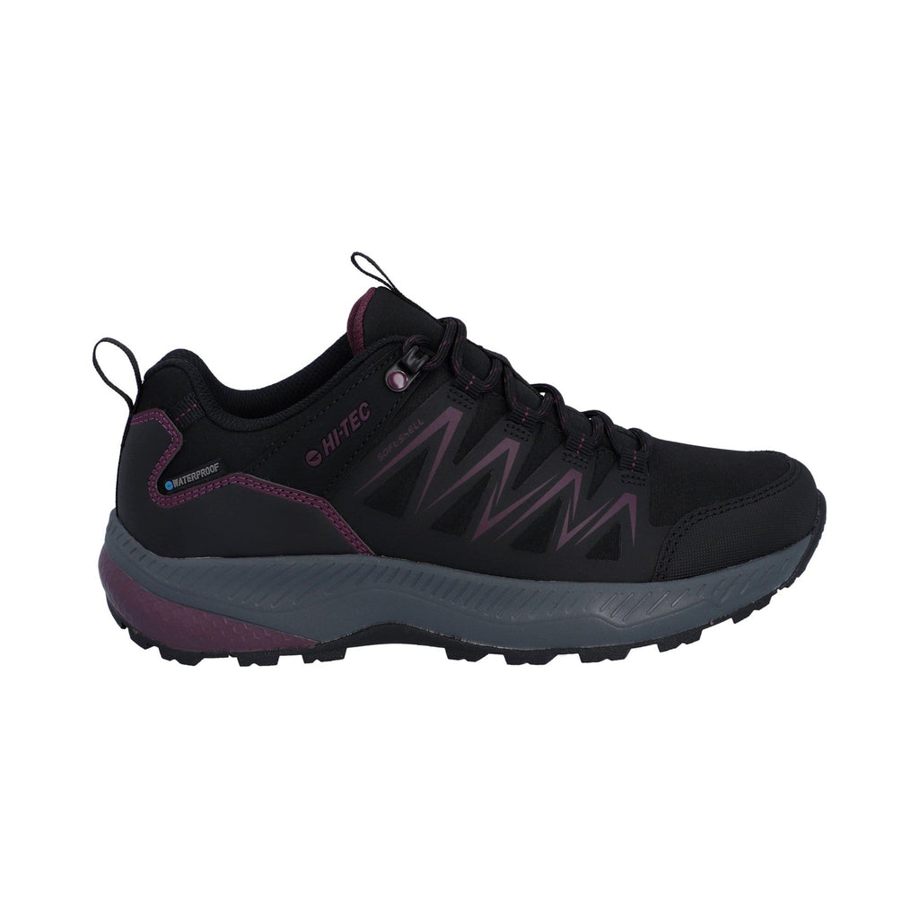Hi-Tec Stealth Low Womens Trail Shoe - Black/Purple - Image 5