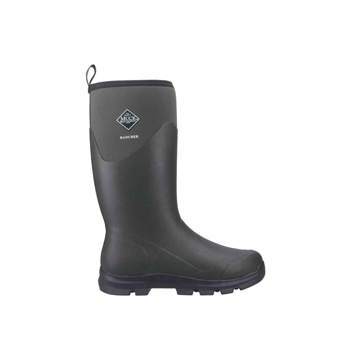 Muck Boots Rancher Wellington Mens - Dusty Olive/Black - Image 5