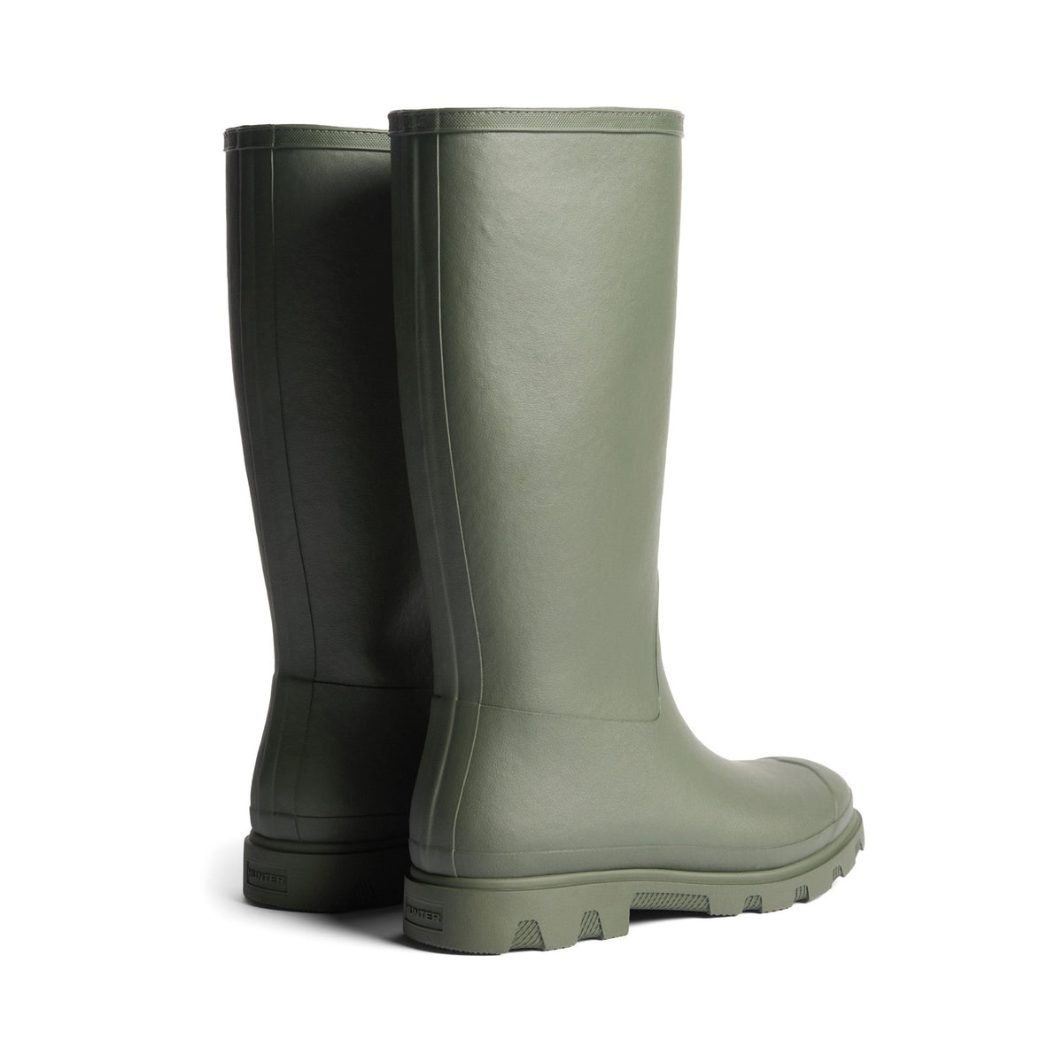Hunter Downpour Tall Insulated Boot Womens - Dark Olive - Image 2