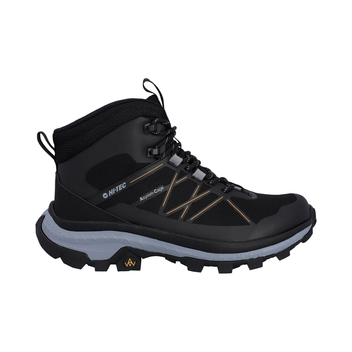 Hi-Tec AWW Infuse Mid WP Womens Hiking Boots - Black/Artisans Gold - Image 5