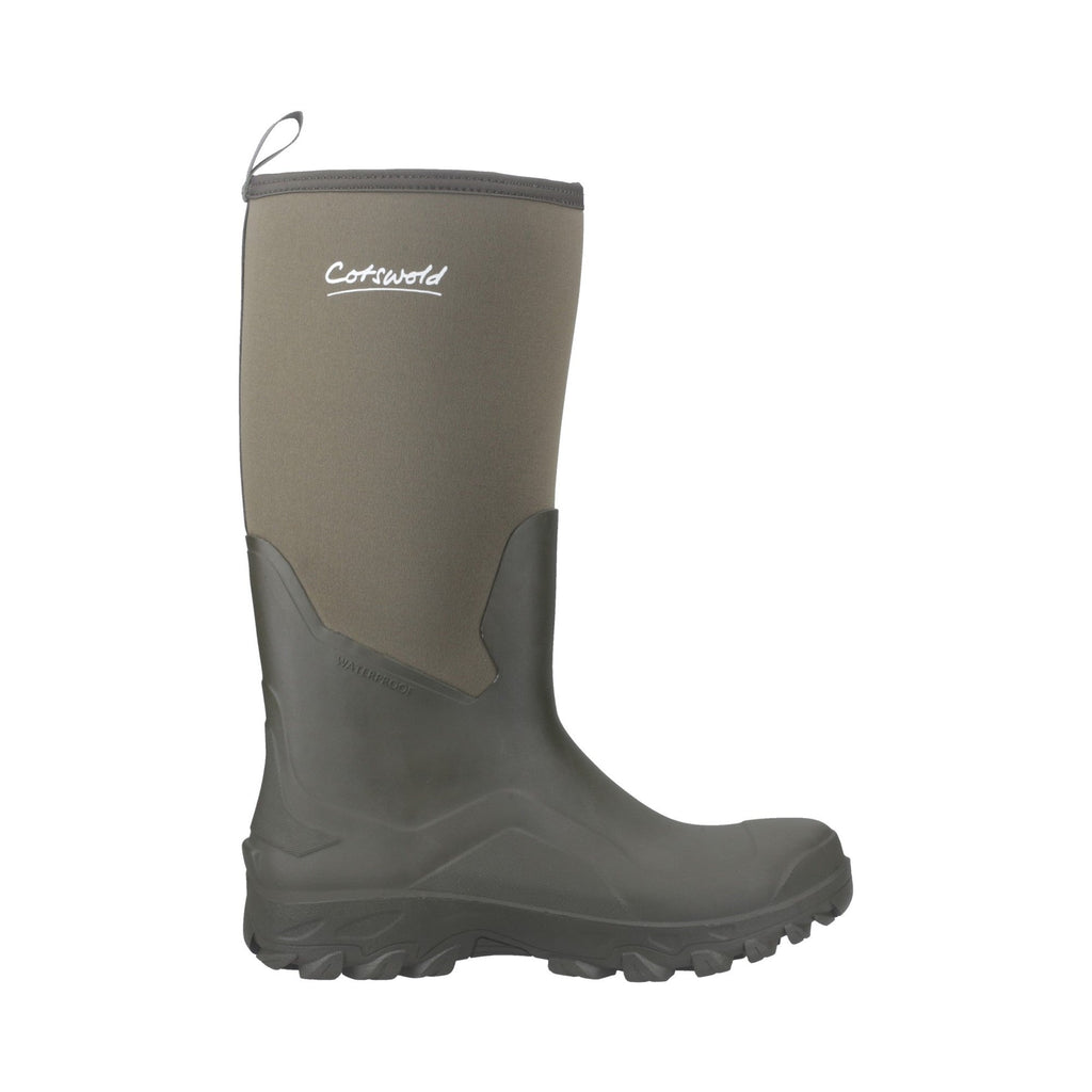 Cotswold Nailsworth Mens Wellingtons - Green - Image 4