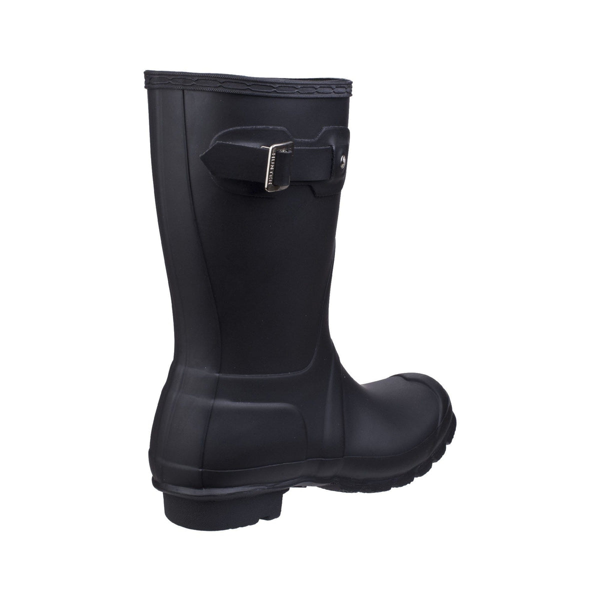 Hunter Original Short Womens Wellington Boots - Black - Image 2
