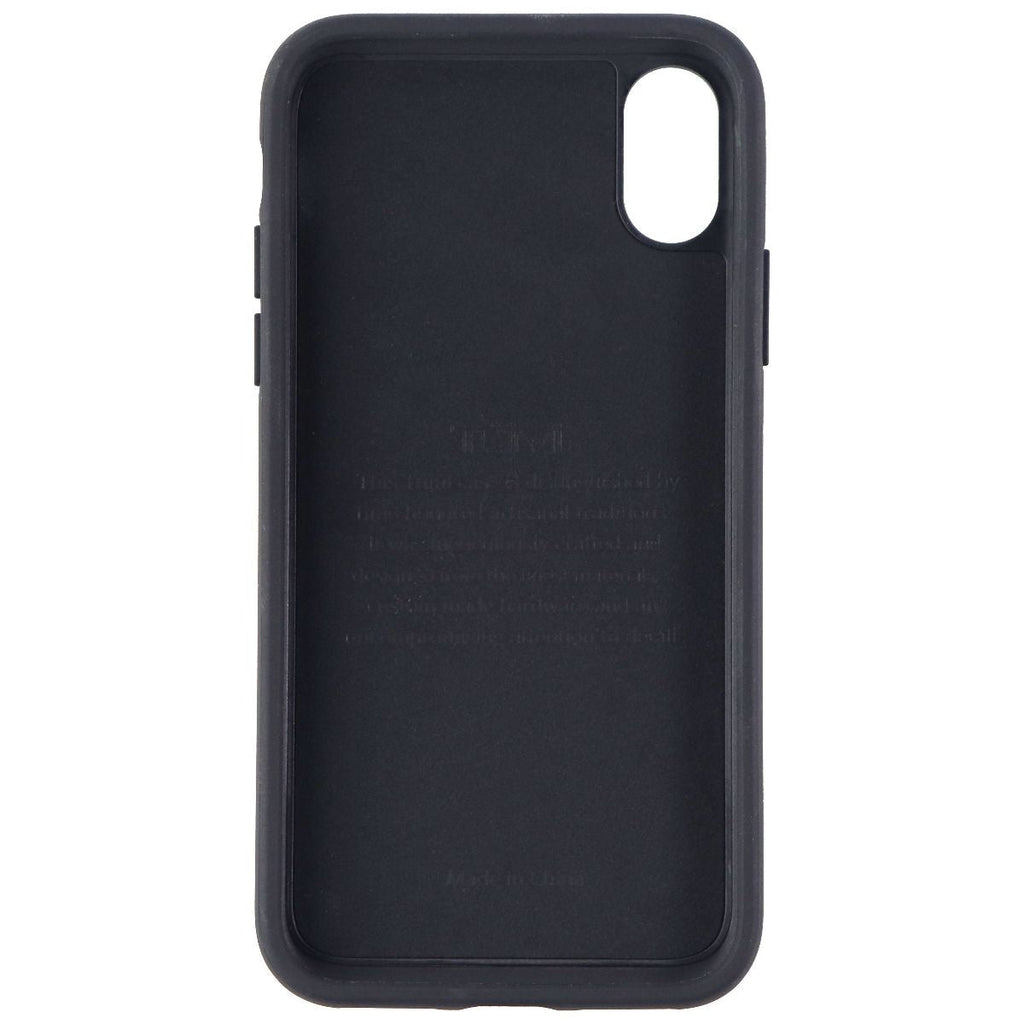 Tumi Canvas Co-Mold Series Hybrid Case for Apple iPhone Xs/X - Red Canvas/Black - New - Image 3