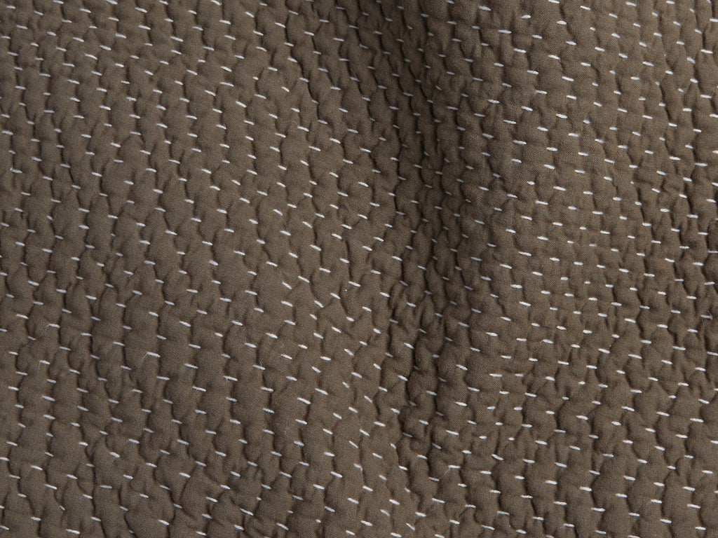 Hand Stitched Cotton Quilt - FINAL SALE (Ash) - Image 2