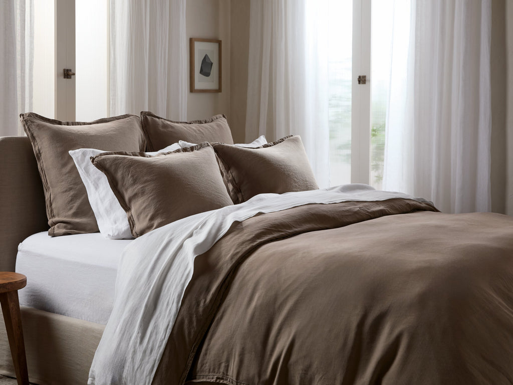Linen Tencel Venice Set - Warm Grey F/Q - Image 2