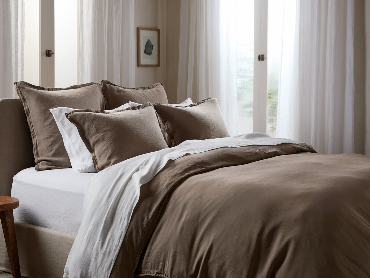 Linen Tencel Venice Set - Warm Grey K/CK - Image 2