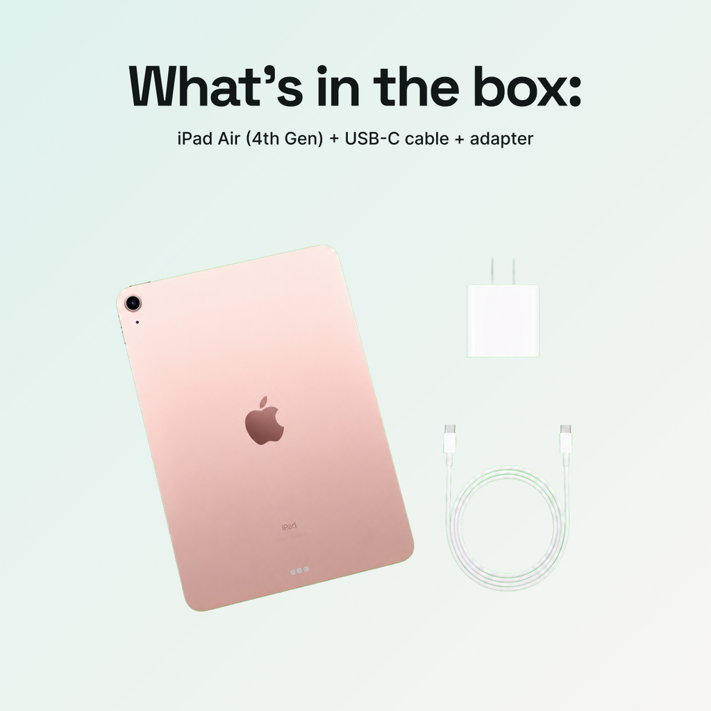 iPad Air 10.9" (4th Gen, 2020) 64GB - Rose Gold (Wi-Fi + Cellular) - Image 4