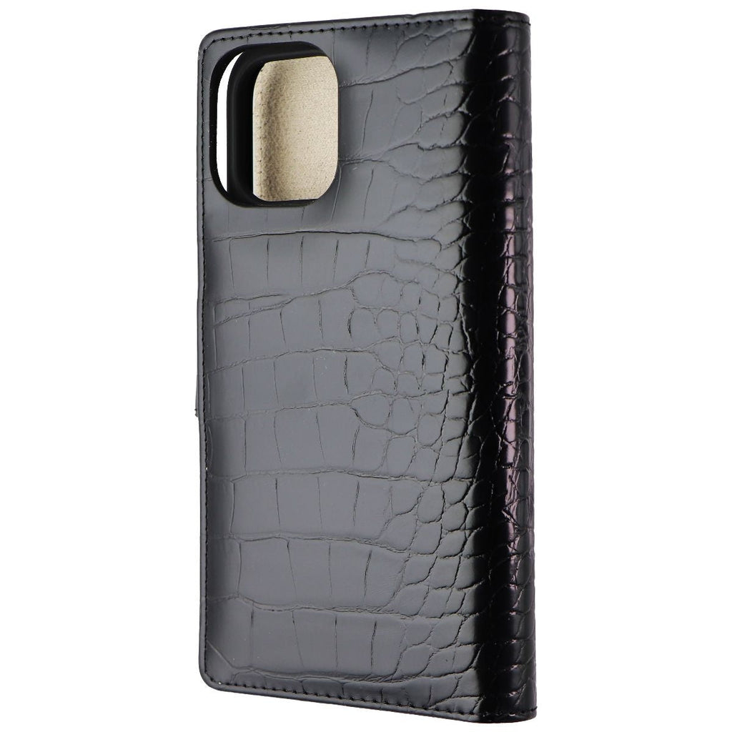 iDeal of Sweden Cora Phone Wallet for iPhone 12 Pro Max - Jet Black Croco - New