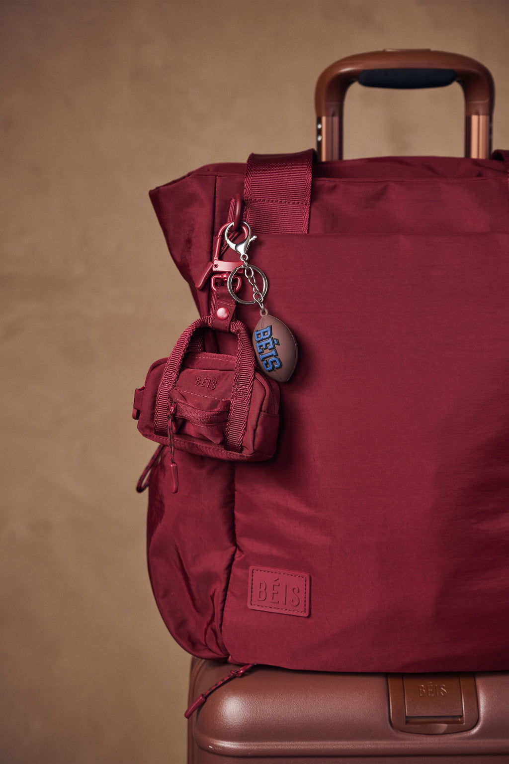 The Sport Football Charm in Maple - Image 2