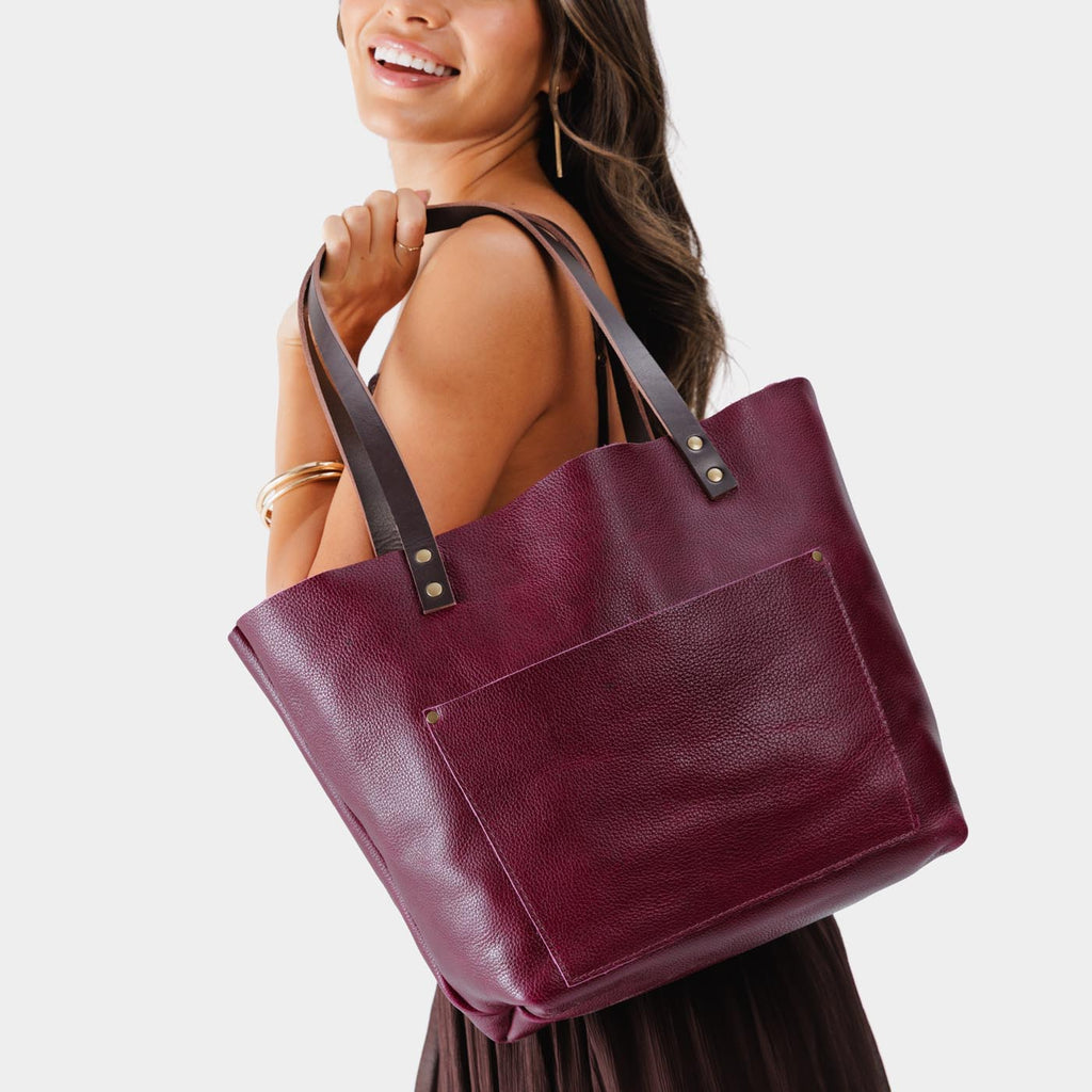 'Almost Perfect' Leather Tote Bag - Image 99