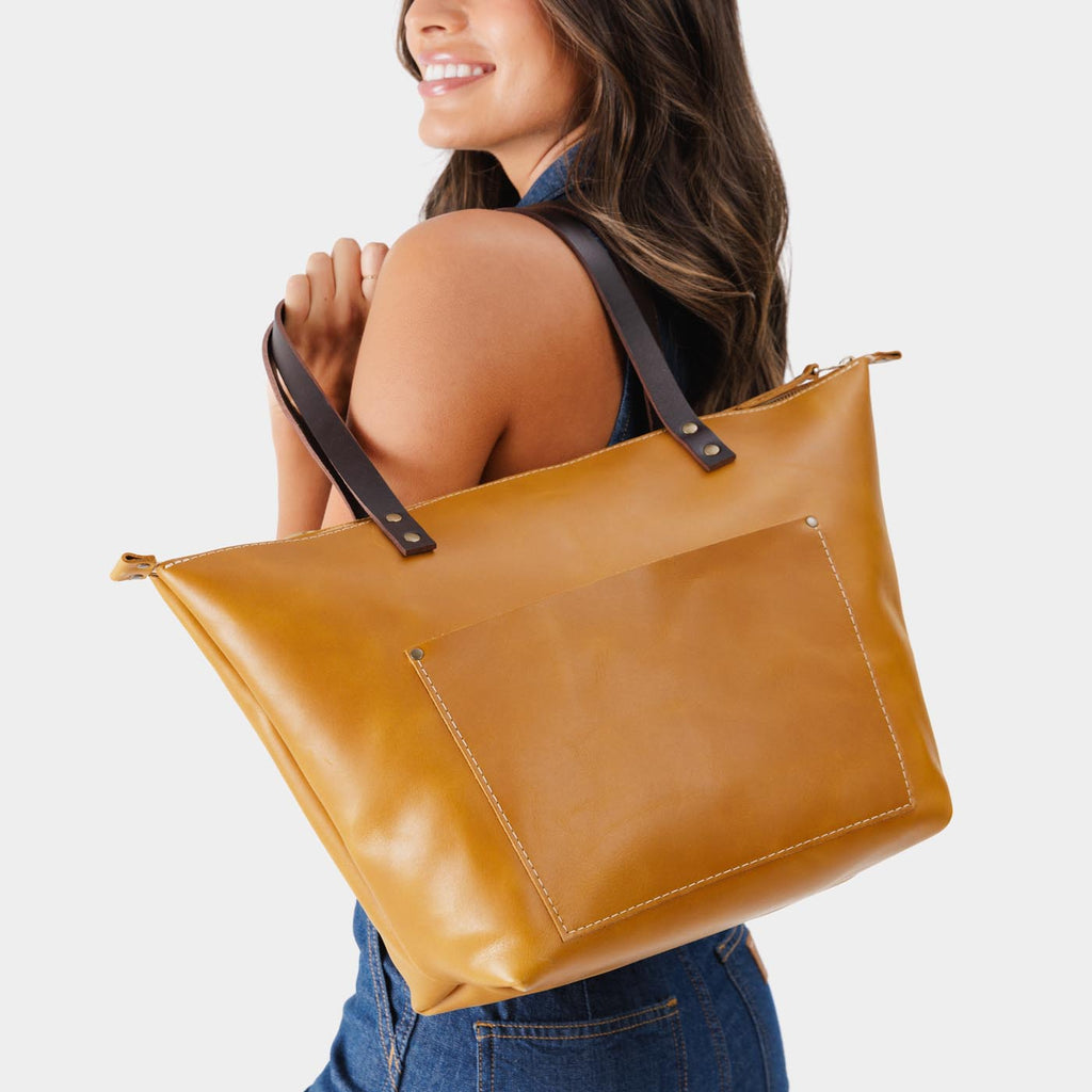'Almost Perfect' Leather Tote Bag - Image 202
