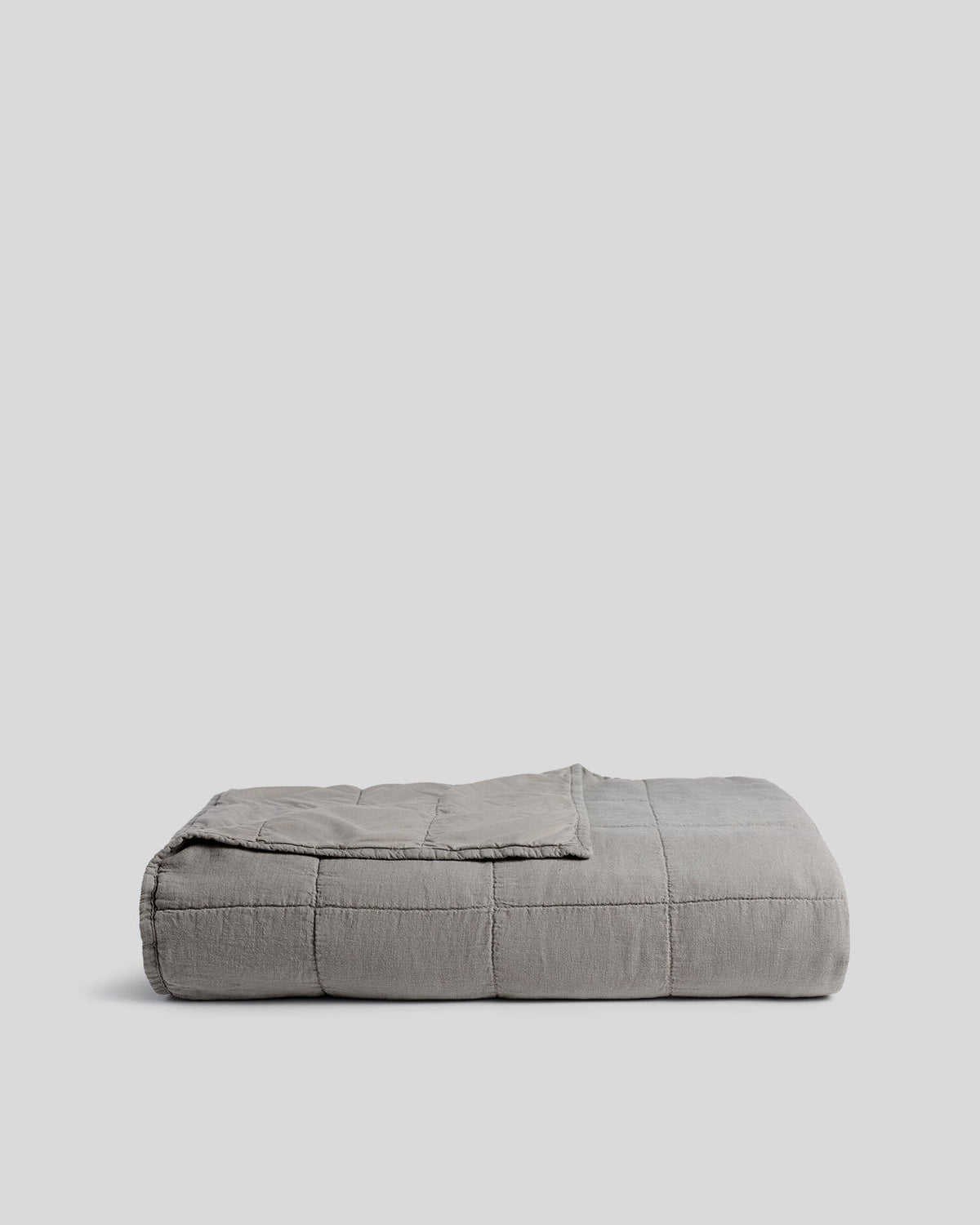 Linen Box Quilt (Pebble)