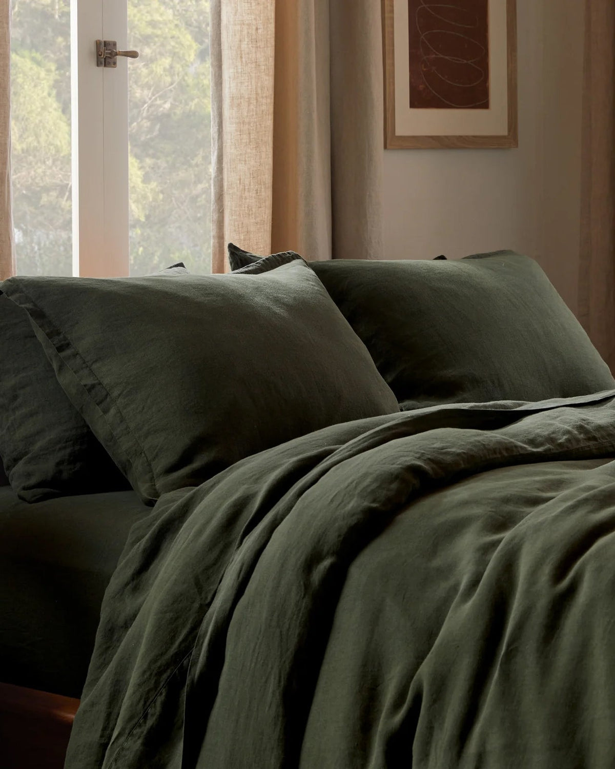 Linen Bundle - Evergreen K/CK - Image 2