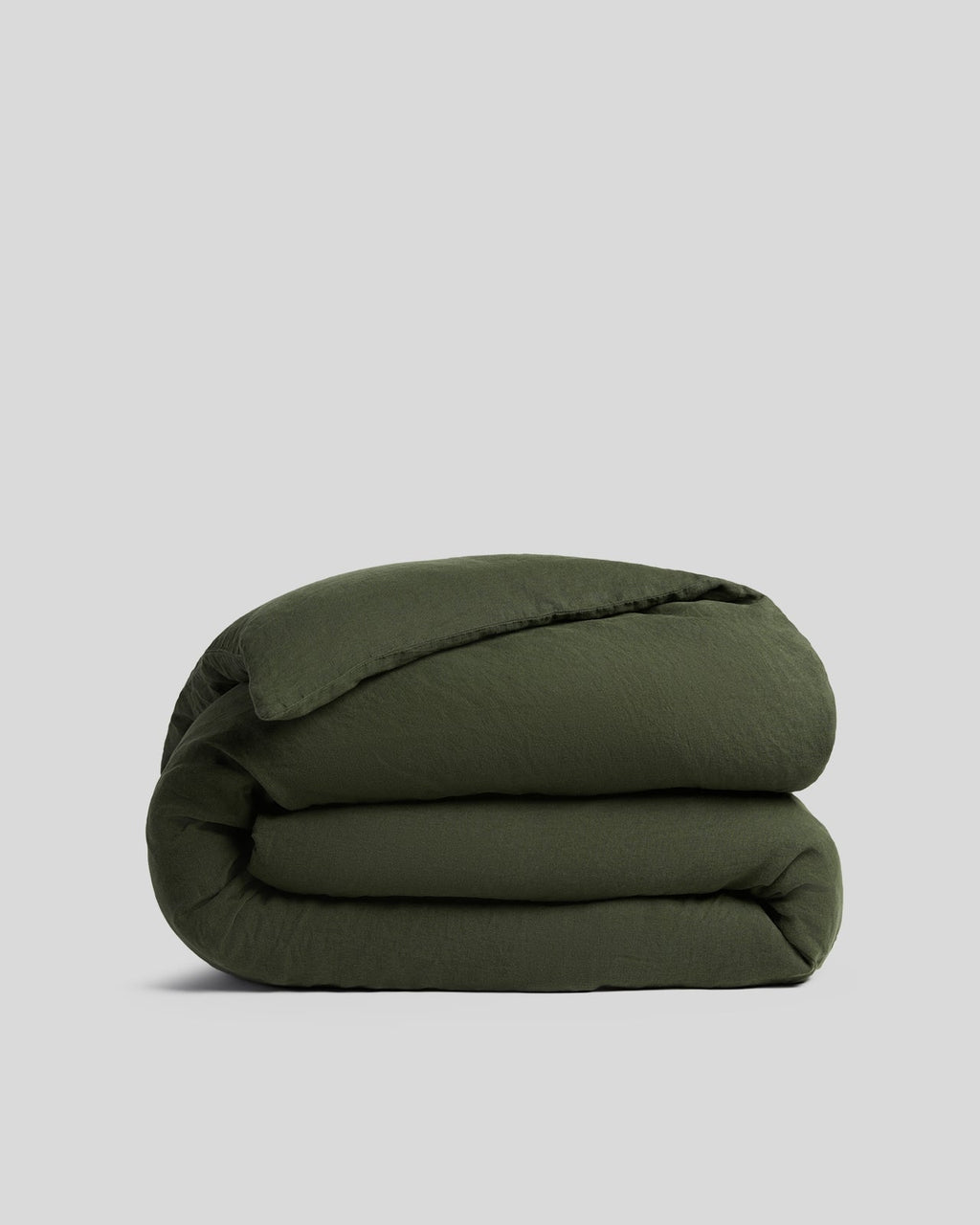 Linen Duvet Cover (Evergreen)