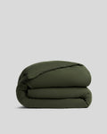 Linen Duvet Cover (Evergreen)