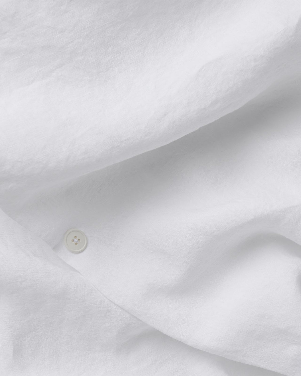 Linen Duvet Cover (White) - Image 3