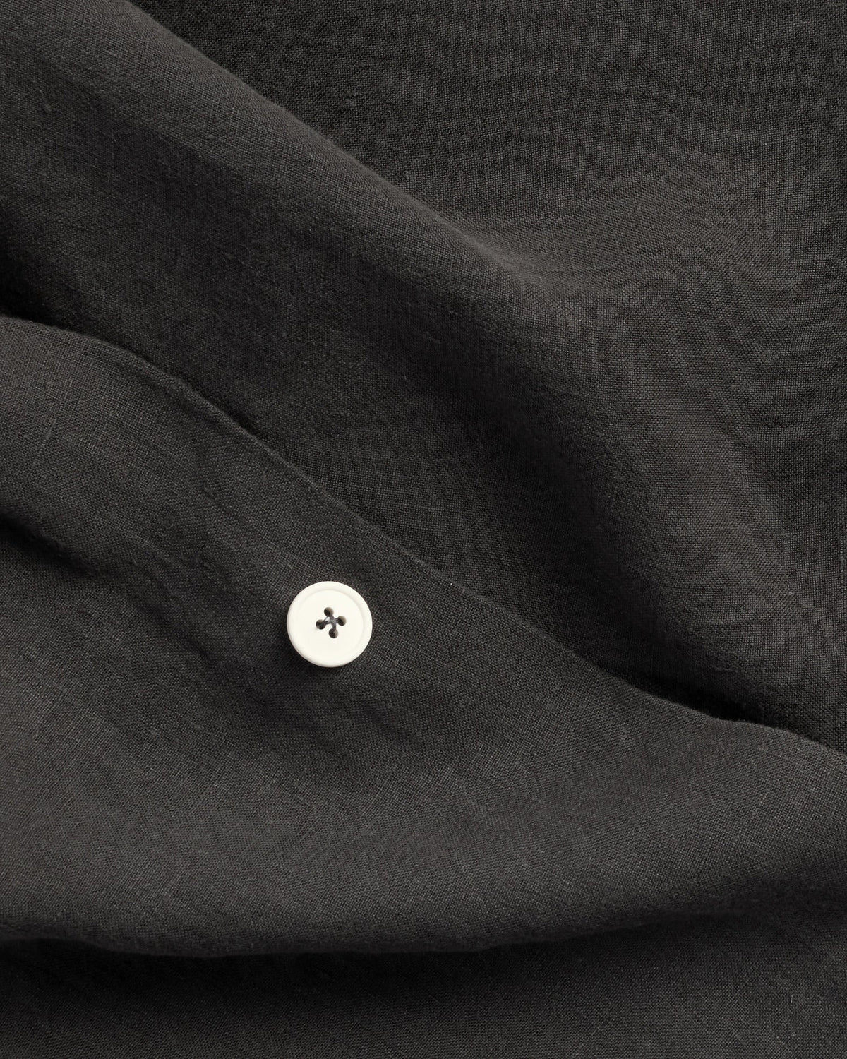 Linen Duvet Cover Set - Onyx F/Q - Image 3