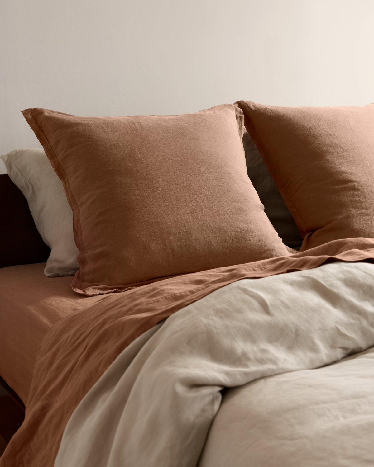 Linen Euro Sham (Adobe) - Image 2