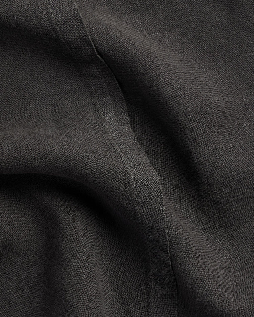 Linen Euro Sham (Onyx) - Image 3