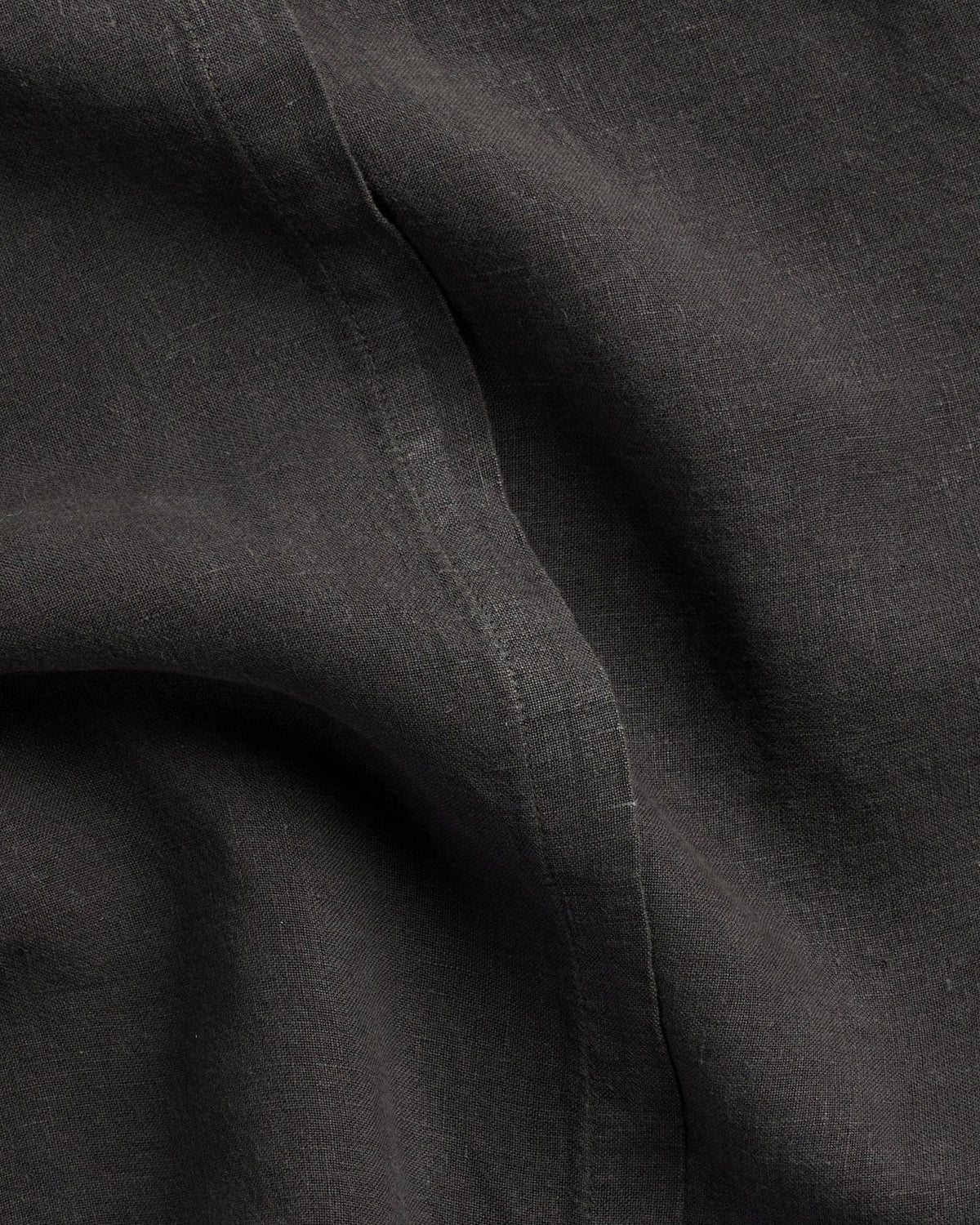 Linen Euro Sham (Onyx) - Image 3