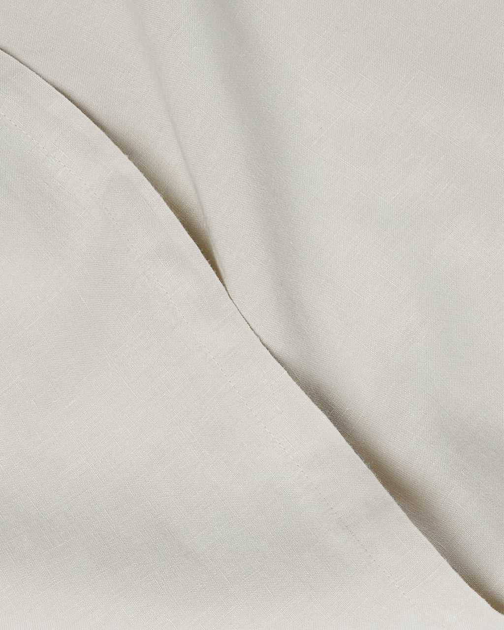Linen Sham Set (Bone) - Image 3