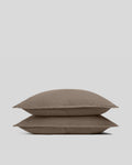 Linen Sham Set (Warm Grey)