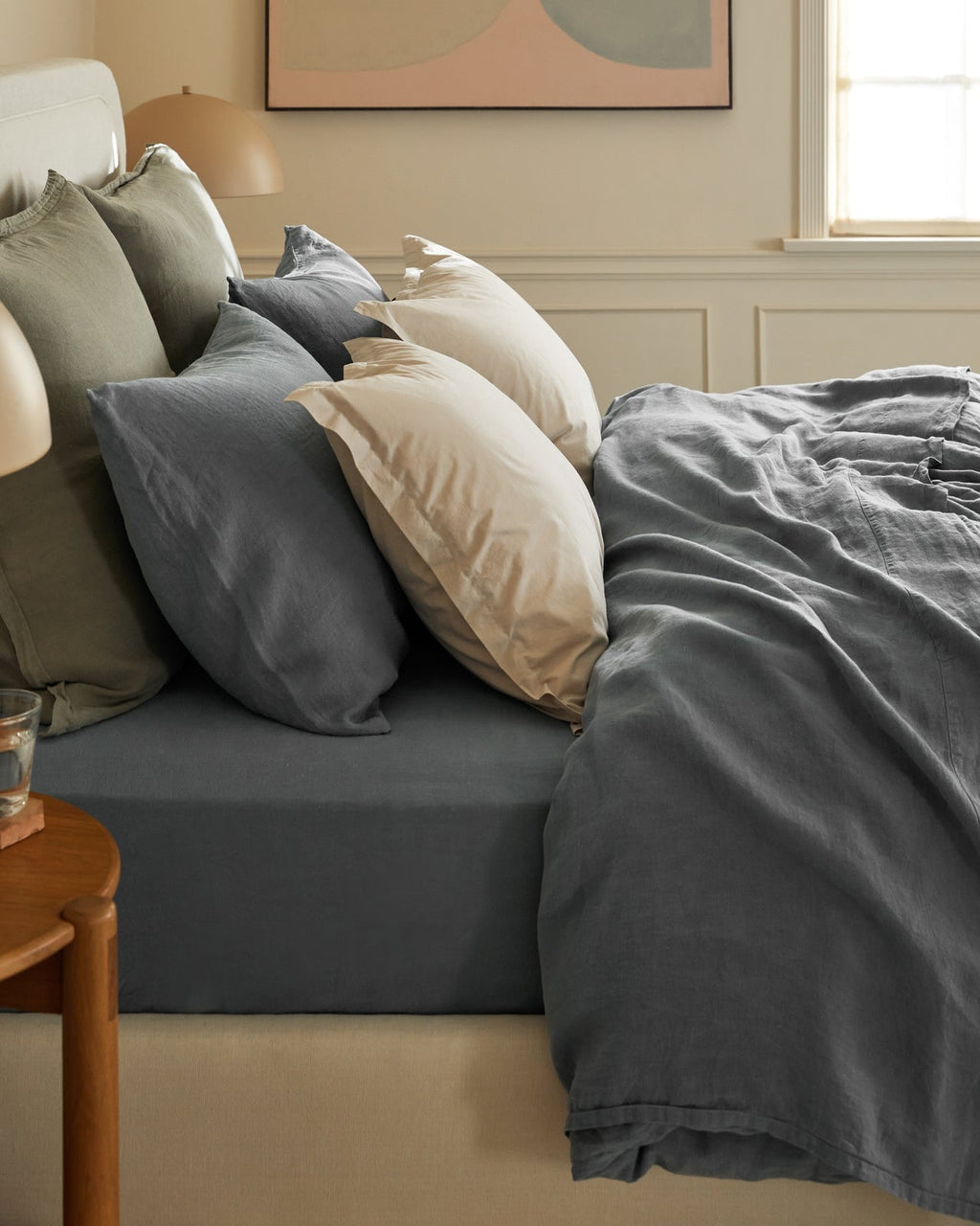 Linen Sheet Set - Dusk K/CK - Image 2