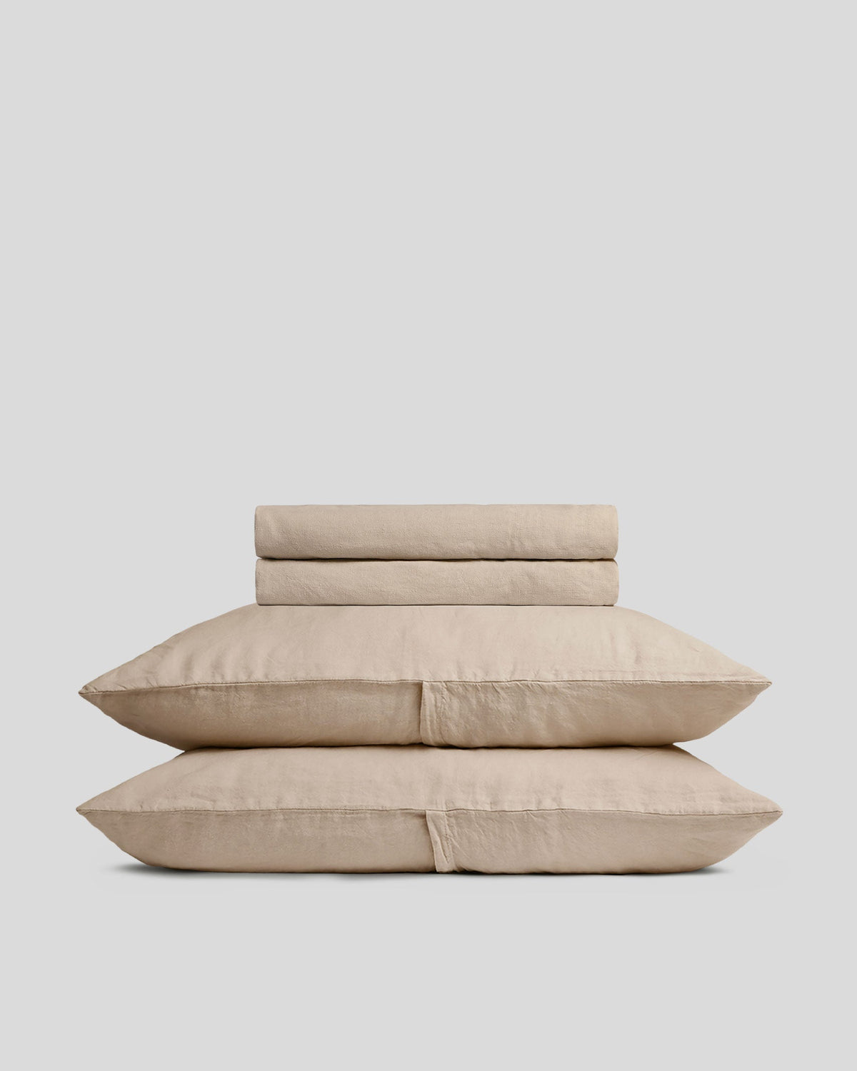 Linen Sheet Set - Toast K/CK
