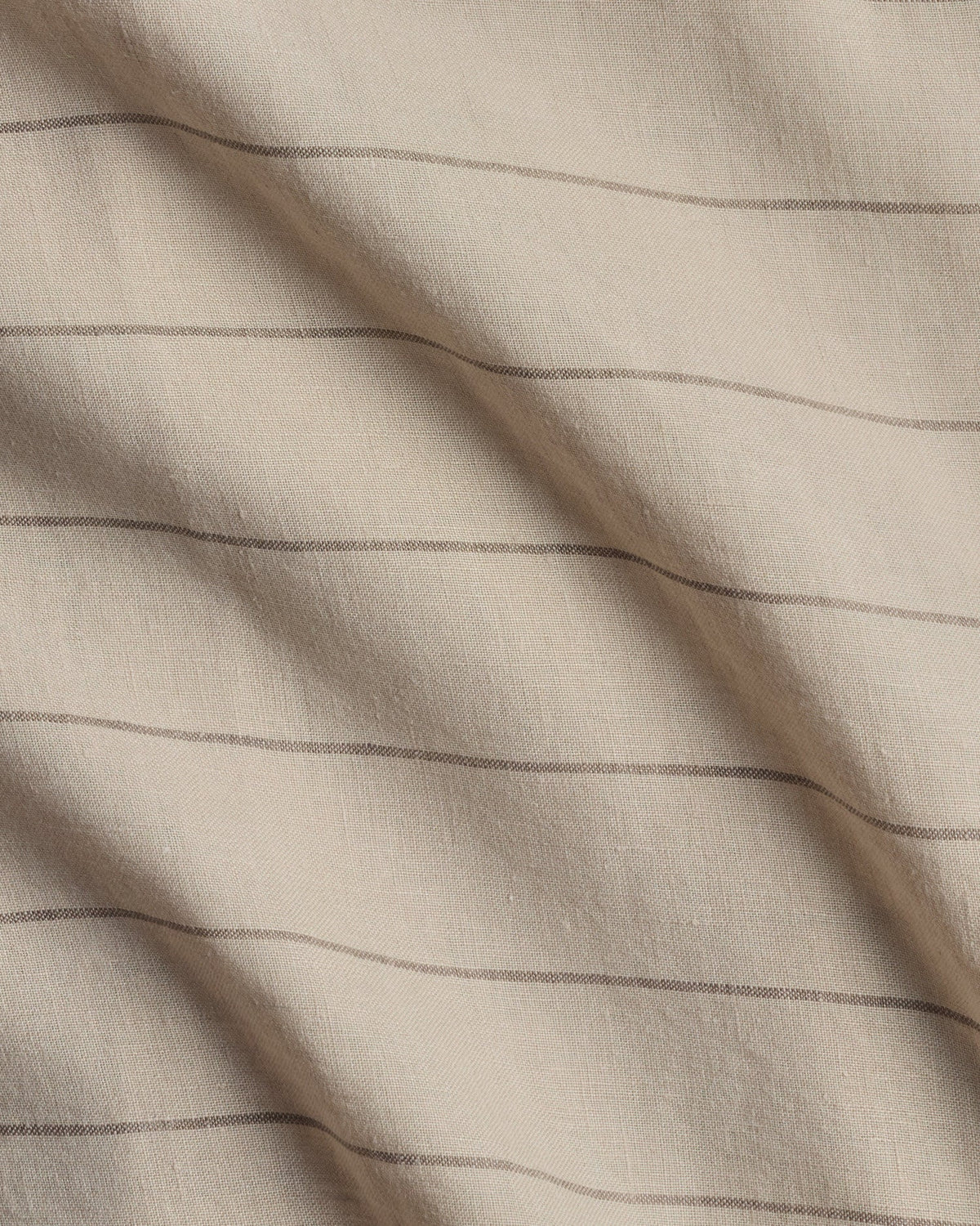 Linen Duvet Cover (Bone Stripe) - Image 3